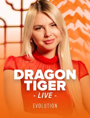 Live tafel Dragon Tiger (Evolution) bij Casino Lizaro