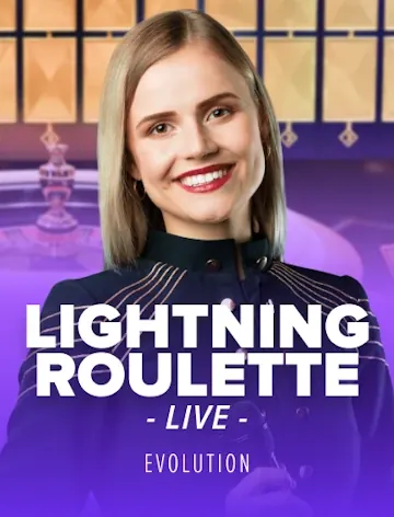 Live tafel Lightning Roulette (Evolution) bij Casino Lizaro