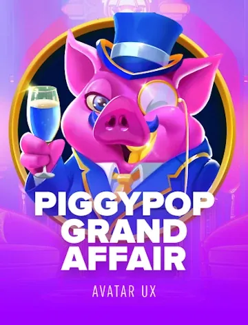 Piggypop Grand Affair van AvatarUX, een publiekslieveling bij Lizaro Casino